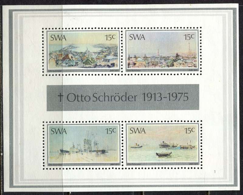 SWA - Miniature Sheet - 1975 - MNH