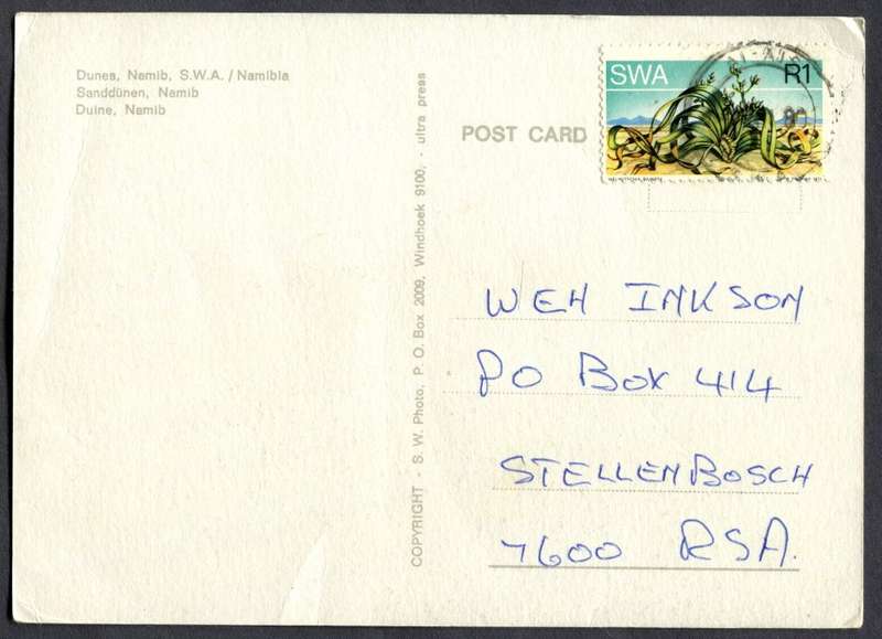 SWA - Post Card