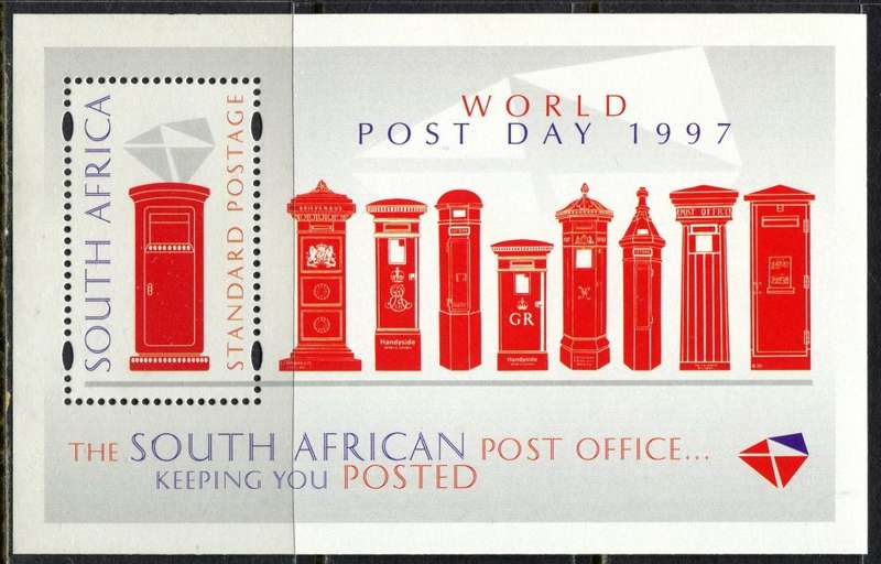 RSA  - Miniature Sheet - 1997 - MNH