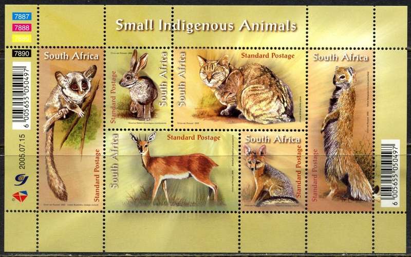 RSA - Full Sheet of  6 - 2005 - MNH