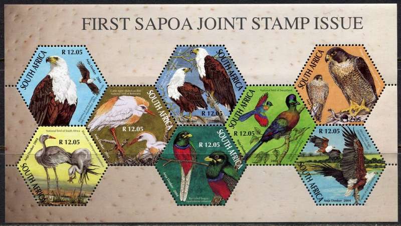 RSA - Sheet of 8 - 2004 - MNH