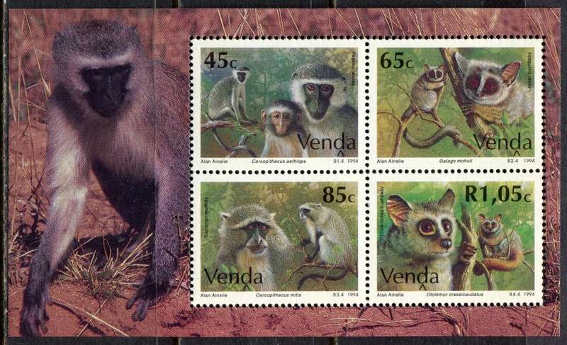 Venda - Miniature Sheet - 1994 - MNH