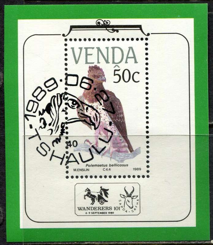 Venda - Miniature Sheet - 1989 - CTO