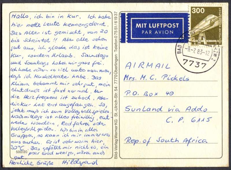 Germany - Post Card