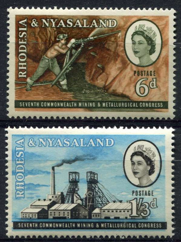Rhodesia and Nyasaland - 1961 - MNH