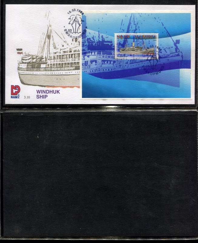 Namibia - 2 Ring Binder With 39 FDC's  - Not Complete Some Gaps