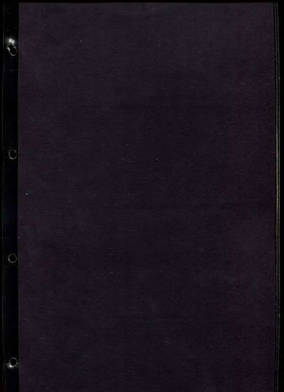 Empty 4 Ring Cover/Sheet Binder With 10 Full Double Sided pages  + 15 Divided Double Sided Pages