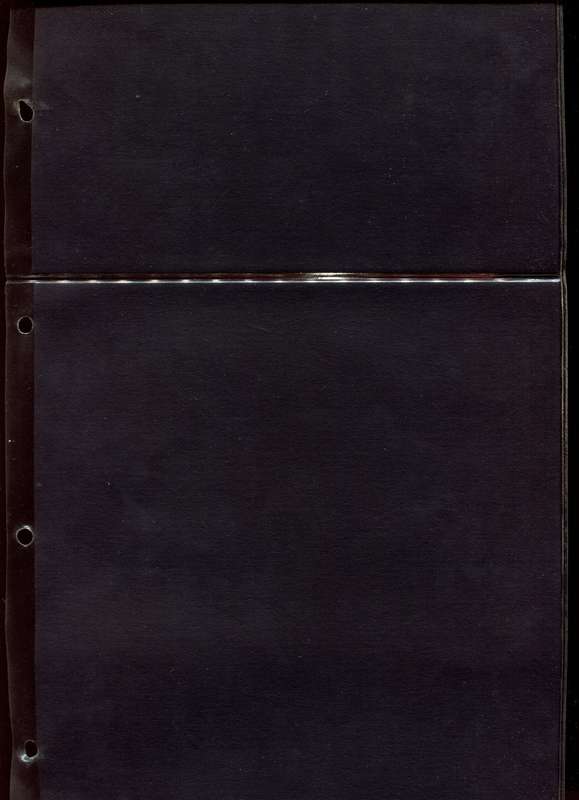 Empty 4 Ring Cover/Sheet Binder With 10 Full Double Sided pages  + 15 Divided Double Sided Pages