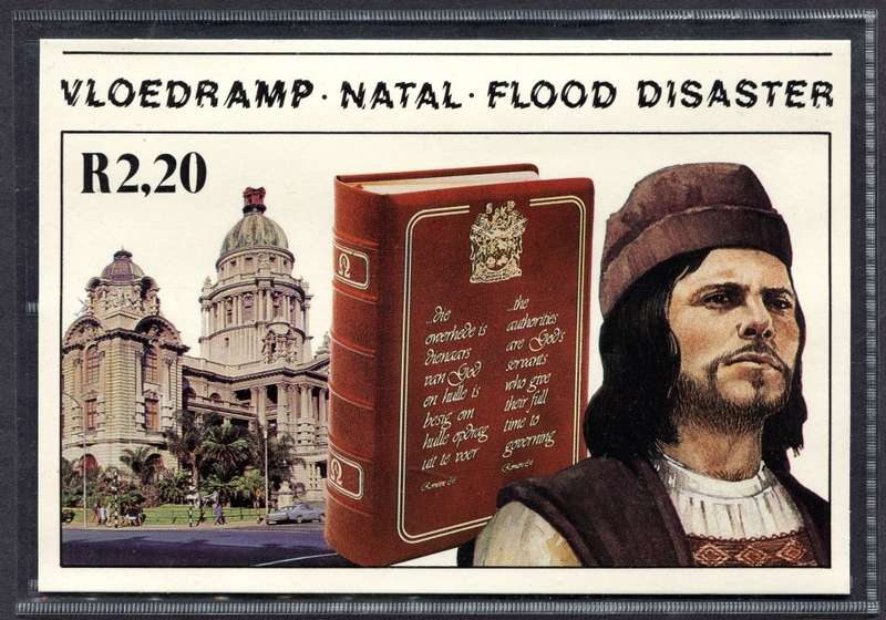RSA - Natal Flood Disaster - 1987/8 - MNH