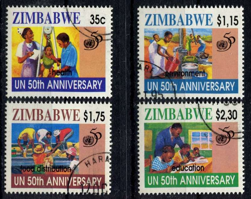 Zimbabwe  - UN 50  - 1995 - CTO