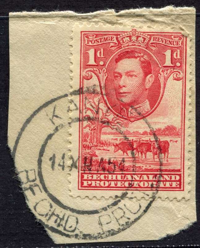 Bechuanaland - Used on Piece