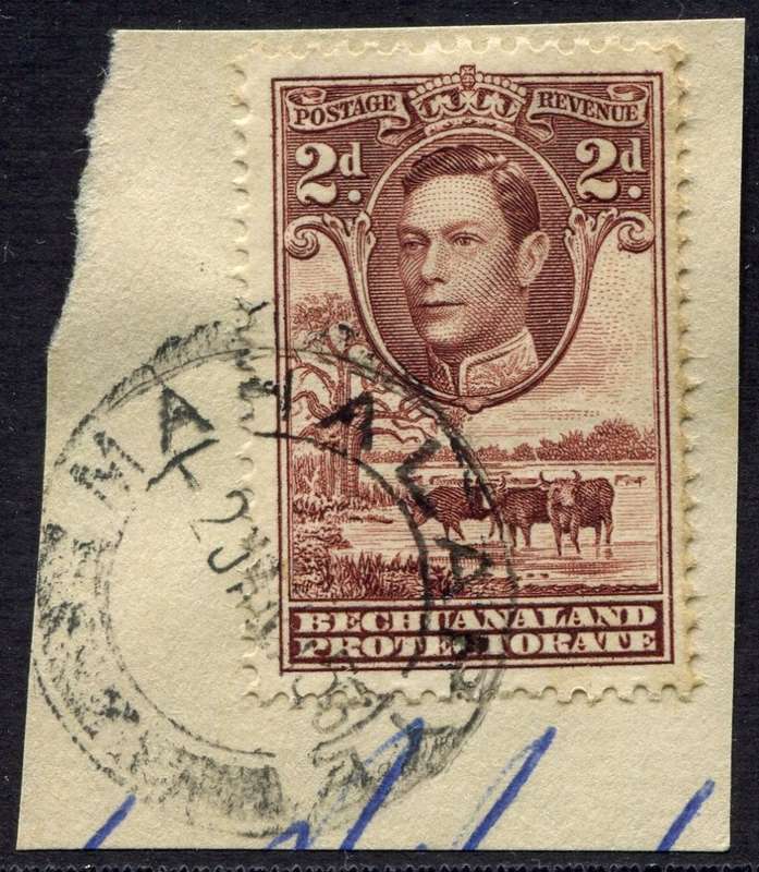 Bechuanaland - Used on Piece