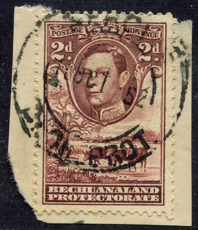 Bechuanaland - Used on Piece