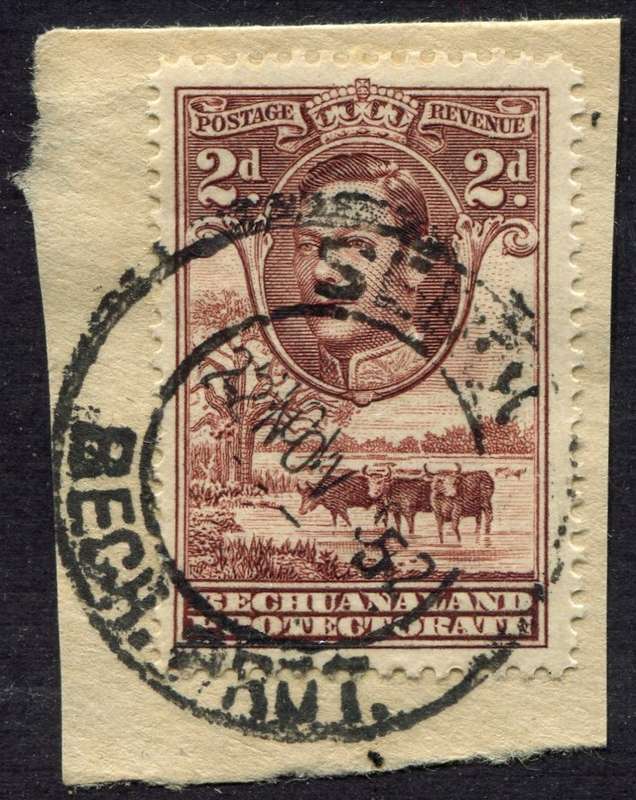 Bechuanaland - Used on Piece