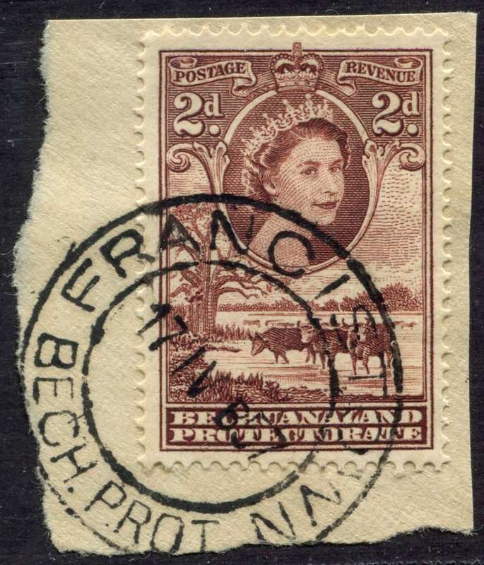 Bechuanaland - Used on Piece