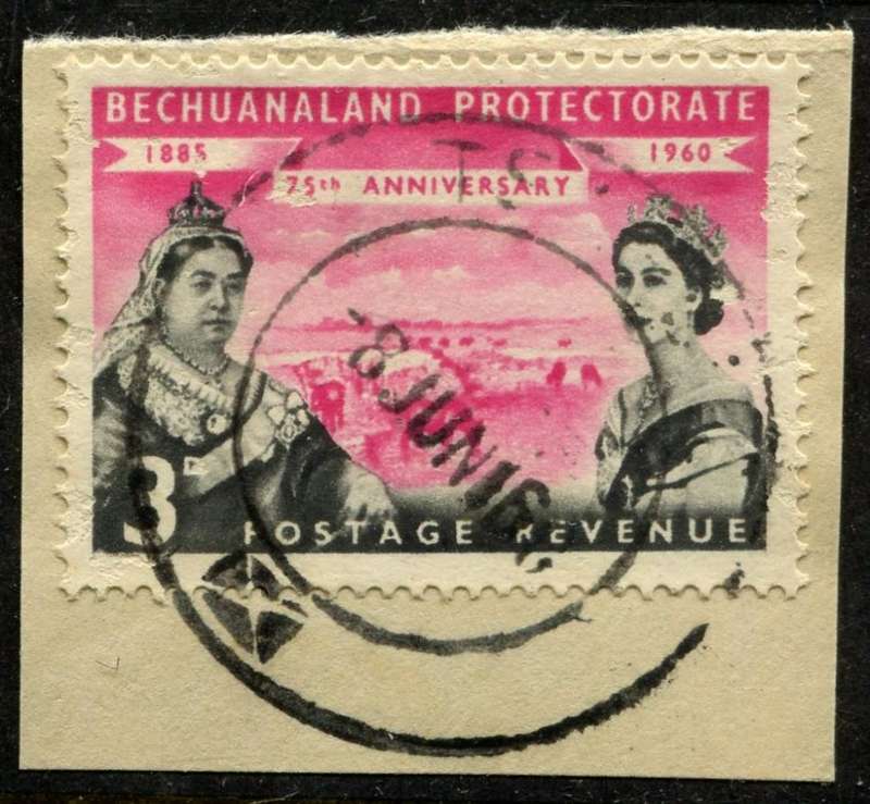 Bechuanaland - Used on Piece