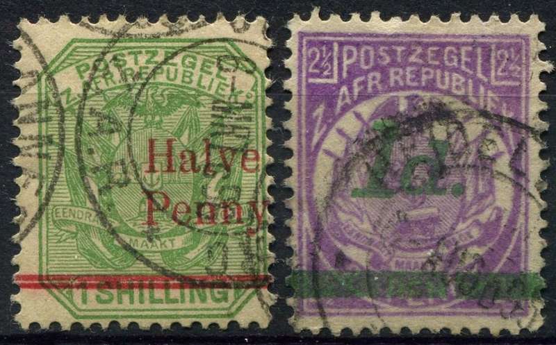Transvaal  - 1895  - Used