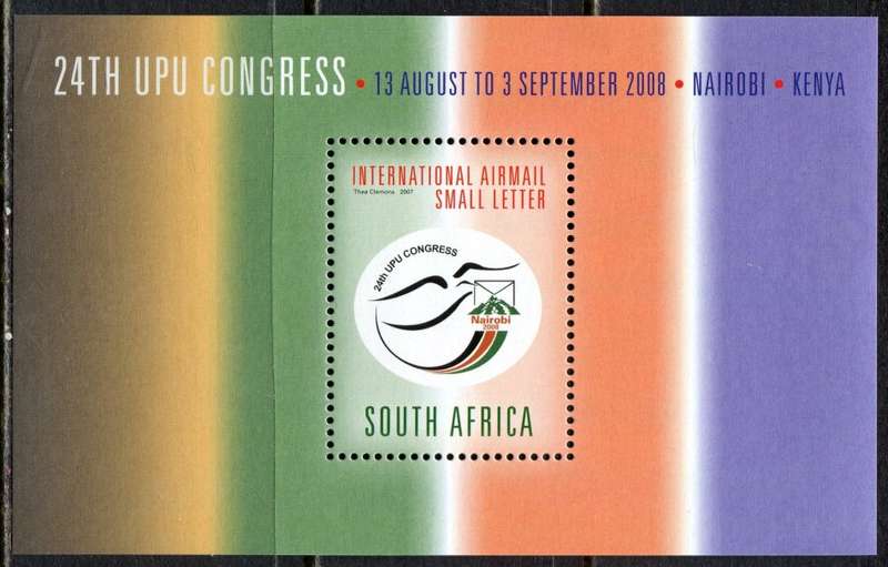 RSA - Miniature Sheet - 2007 - MNH