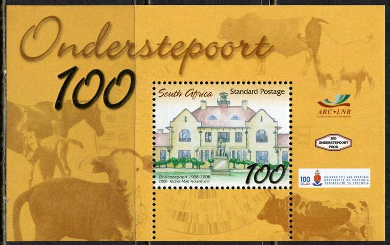 RSA - Miniature Sheet - 2008 - MNH