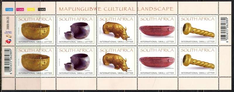 RSA - Full Sheet of 10 - 2009 - MNH