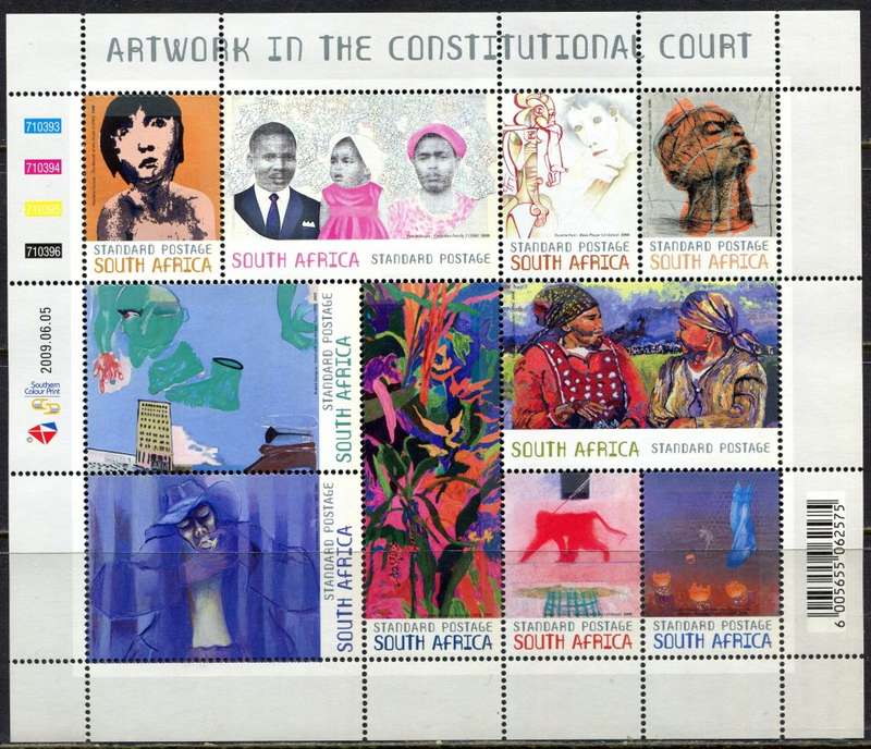 RSA - Full Sheet of 10 - 2009 - MNH