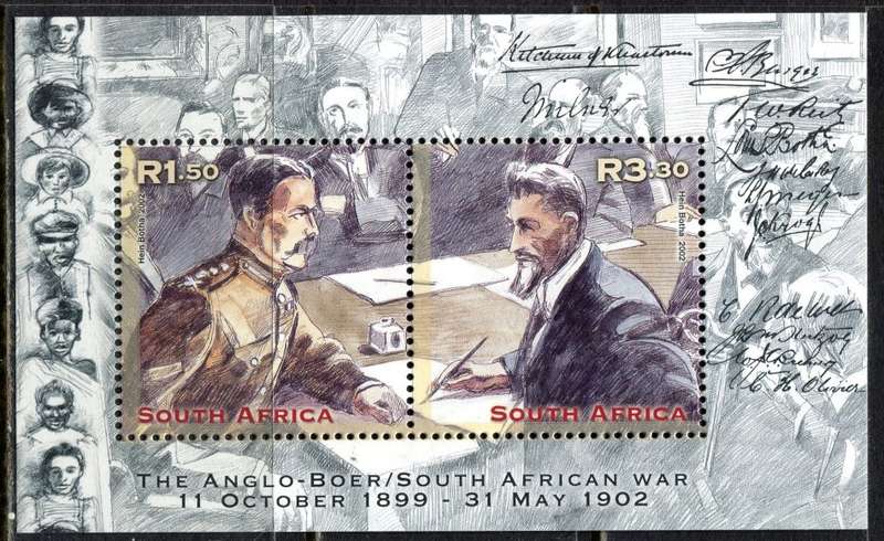 RSA - Miniature Sheet  - 2002 - MNH