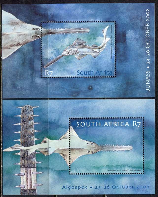 RSA - Set of 2 Miniature Sheets  - 2002 - MNH