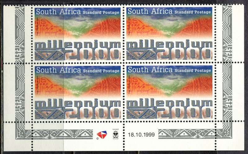 RSA  - Block of 4 - 2000  - MNH