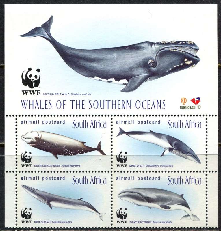 RSA  - Block of 4 - 1998  - MNH