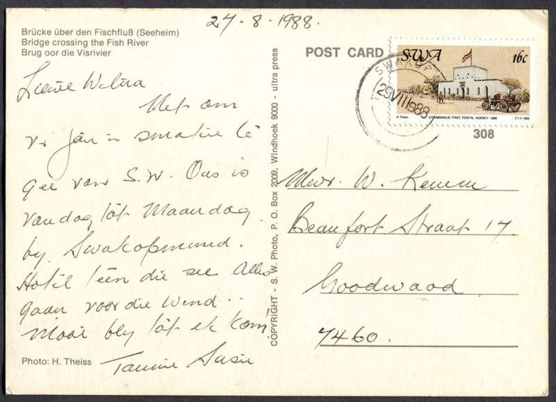 SWA - Post Card