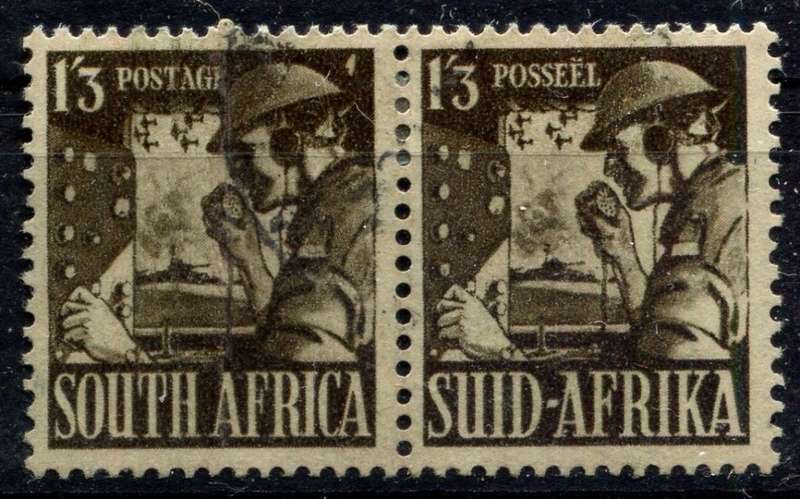 Union of SA - 1943  - Used