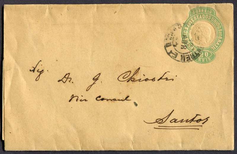Brazil - News Paper Wrapper - Used