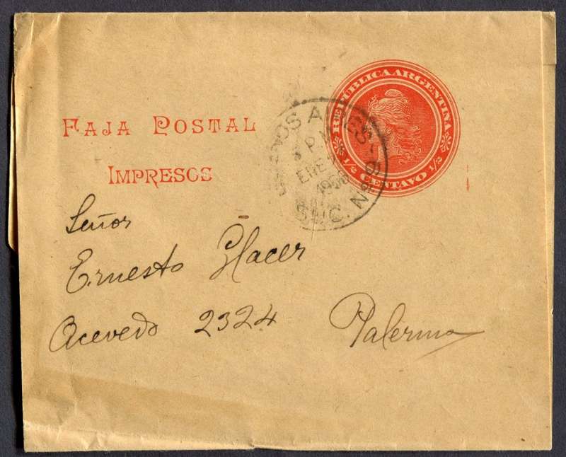 Argentina - News Paper Wrapper - Used