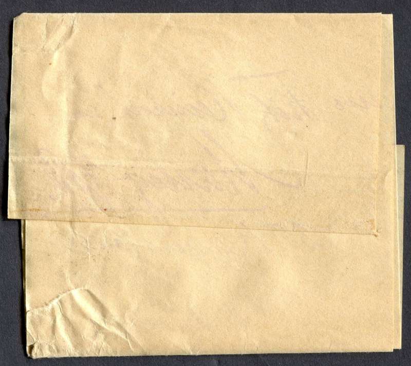 Switzerland - News Paper Wrapper - Used