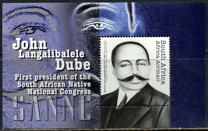 RSA - Miniature Sheet - 2012 - MNH