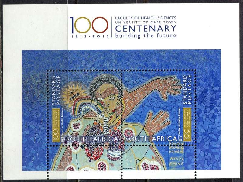 RSA - Miniature Sheet - 2012 - MNH