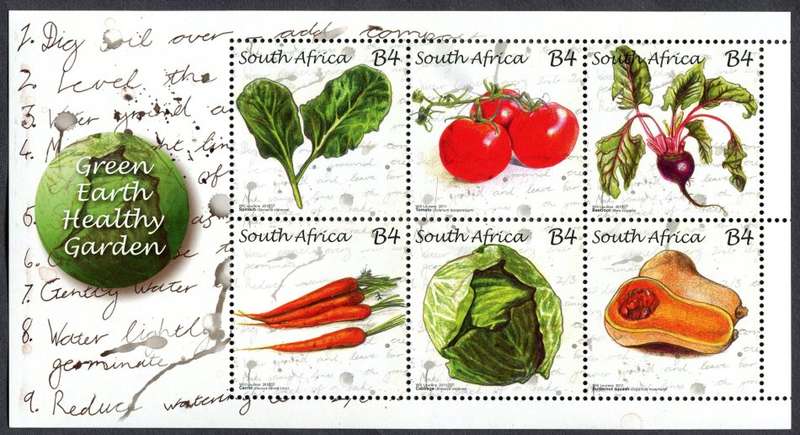 RSA - Full Sheet of 6 - 2011 - MNH