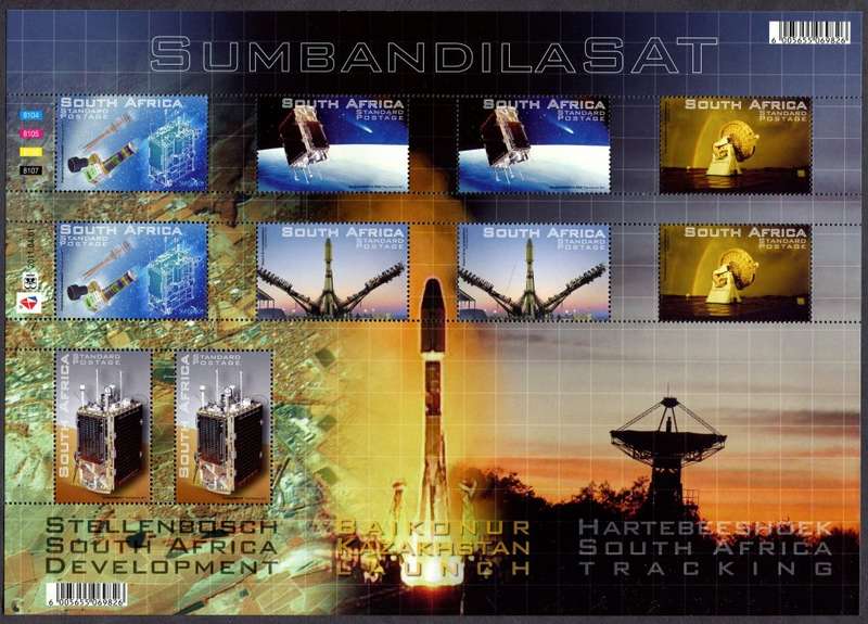 RSA - Full Sheet of 10 - 2011 - MNH