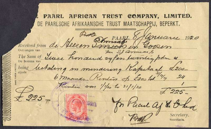 Union of SA - Document