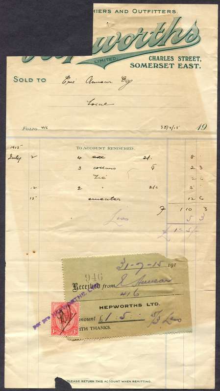 Union of SA - Document