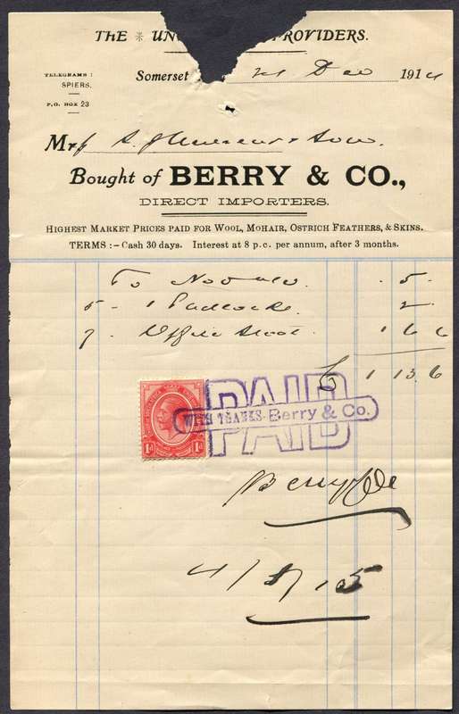 Union of SA - Document