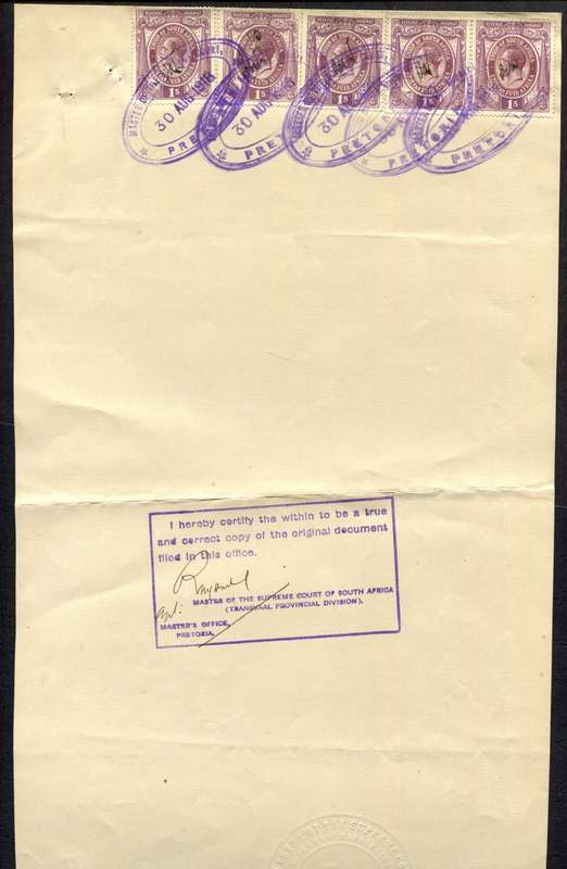 Union of SA - Document - Single Page