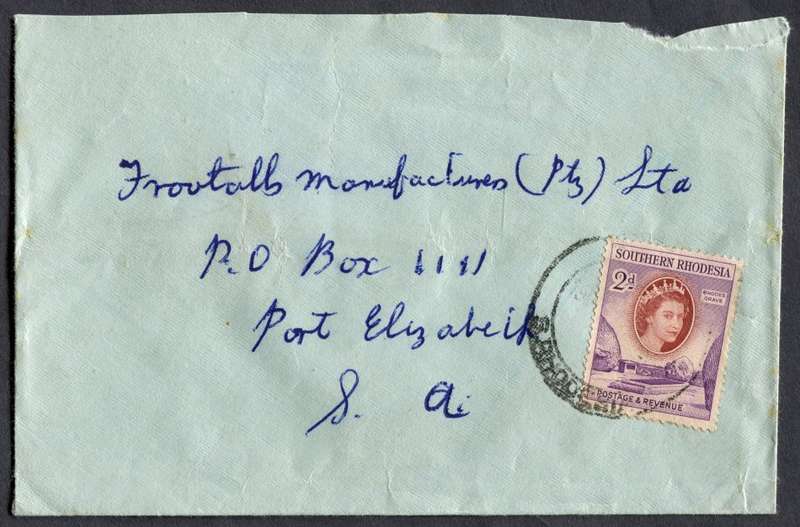 Southern Rhodesia - Cover