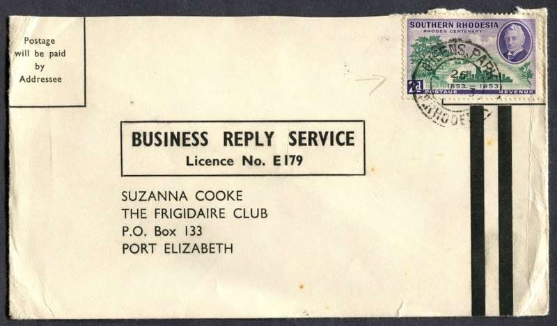 Southern Rhodesia - Cover