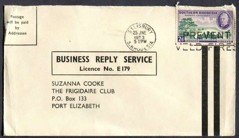 Southern Rhodesia - Cover