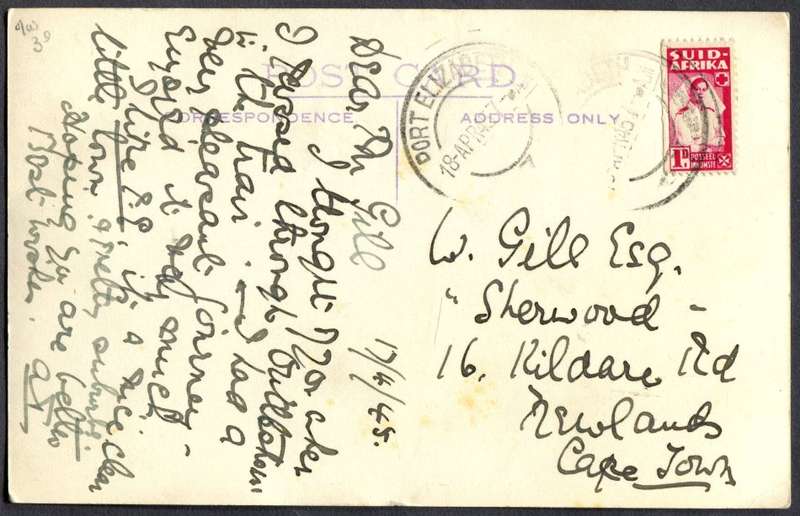 Union of SA - Post Card