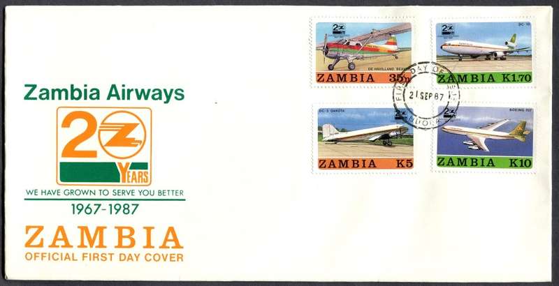 Zambia - FDC - 1987