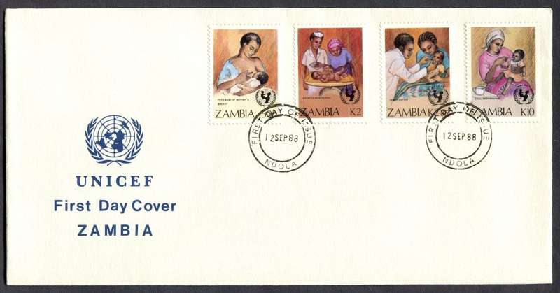 Zambia - FDC - 1988