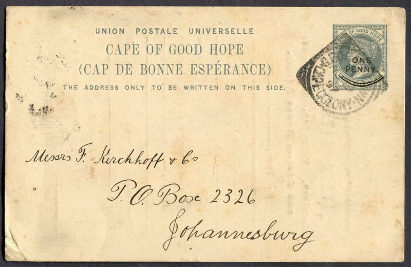 Cape of Good Hope - Post Card