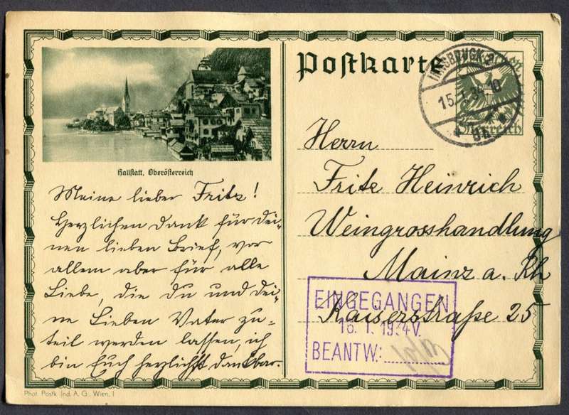 Austria - Post Card